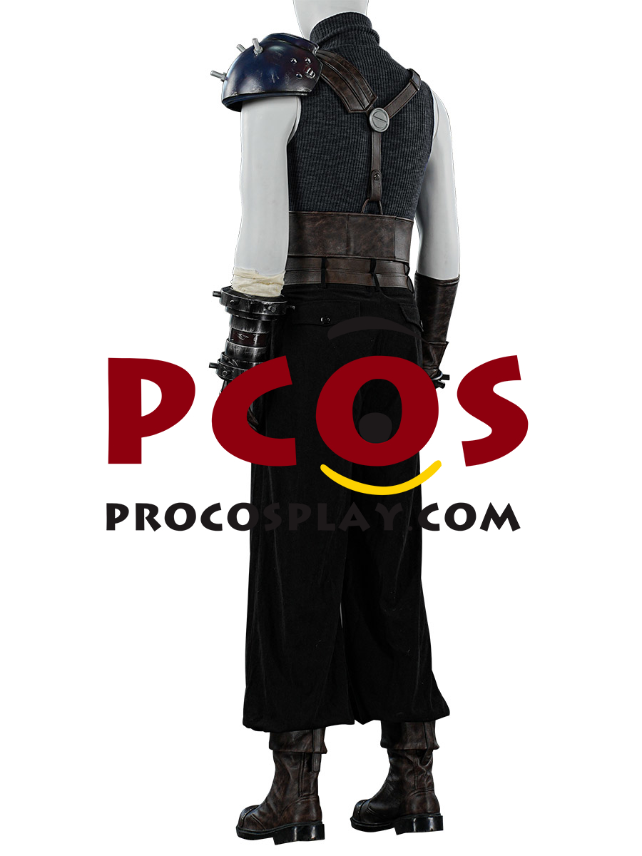 Ready to Ship Final Fantasy VII Rebirth Cloud Strife Cosplay Costume C09140 AA+
