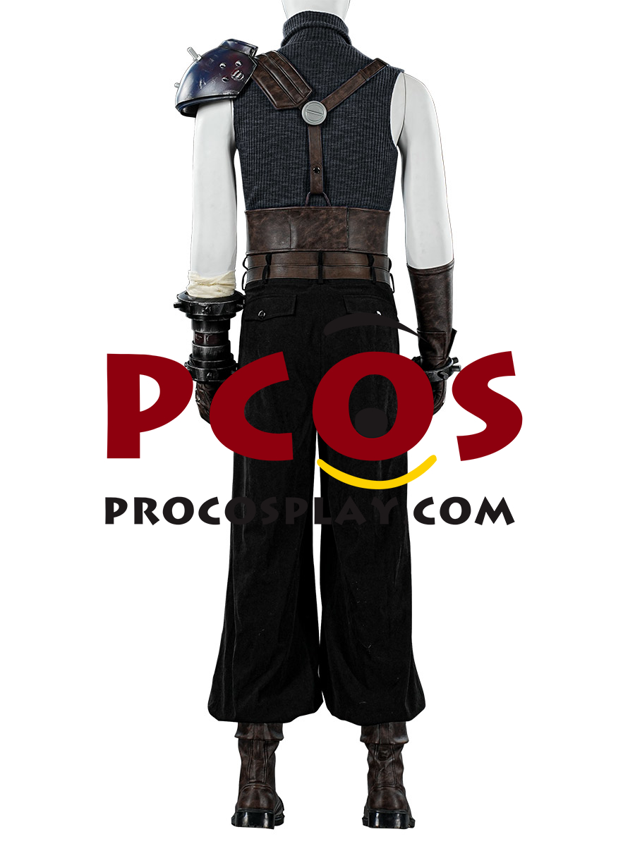 Ready to Ship Final Fantasy VII Rebirth Cloud Strife Cosplay Costume C09140 AA+
