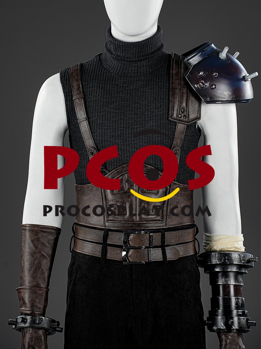 Ready to Ship Final Fantasy VII Rebirth Cloud Strife Cosplay Costume C09140 AA+