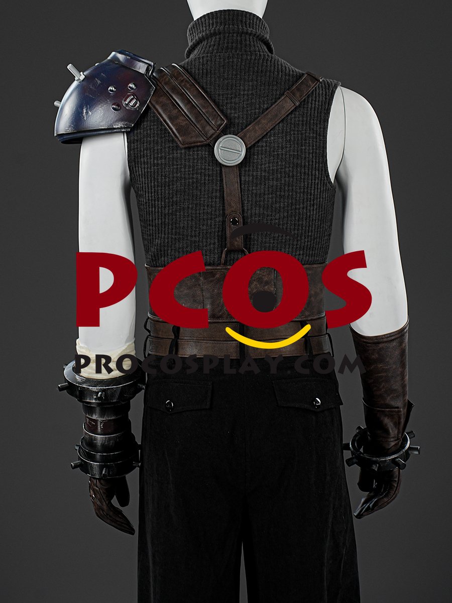 Ready to Ship Final Fantasy VII Rebirth Cloud Strife Cosplay Costume C09140 AA+
