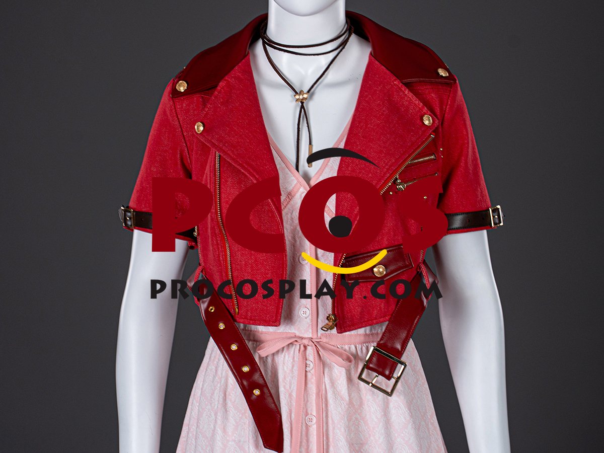 Ready to Ship Final Fantasy VII Rebirth Aerith Gainsborough Cosplay Costume C09173 AAA Version