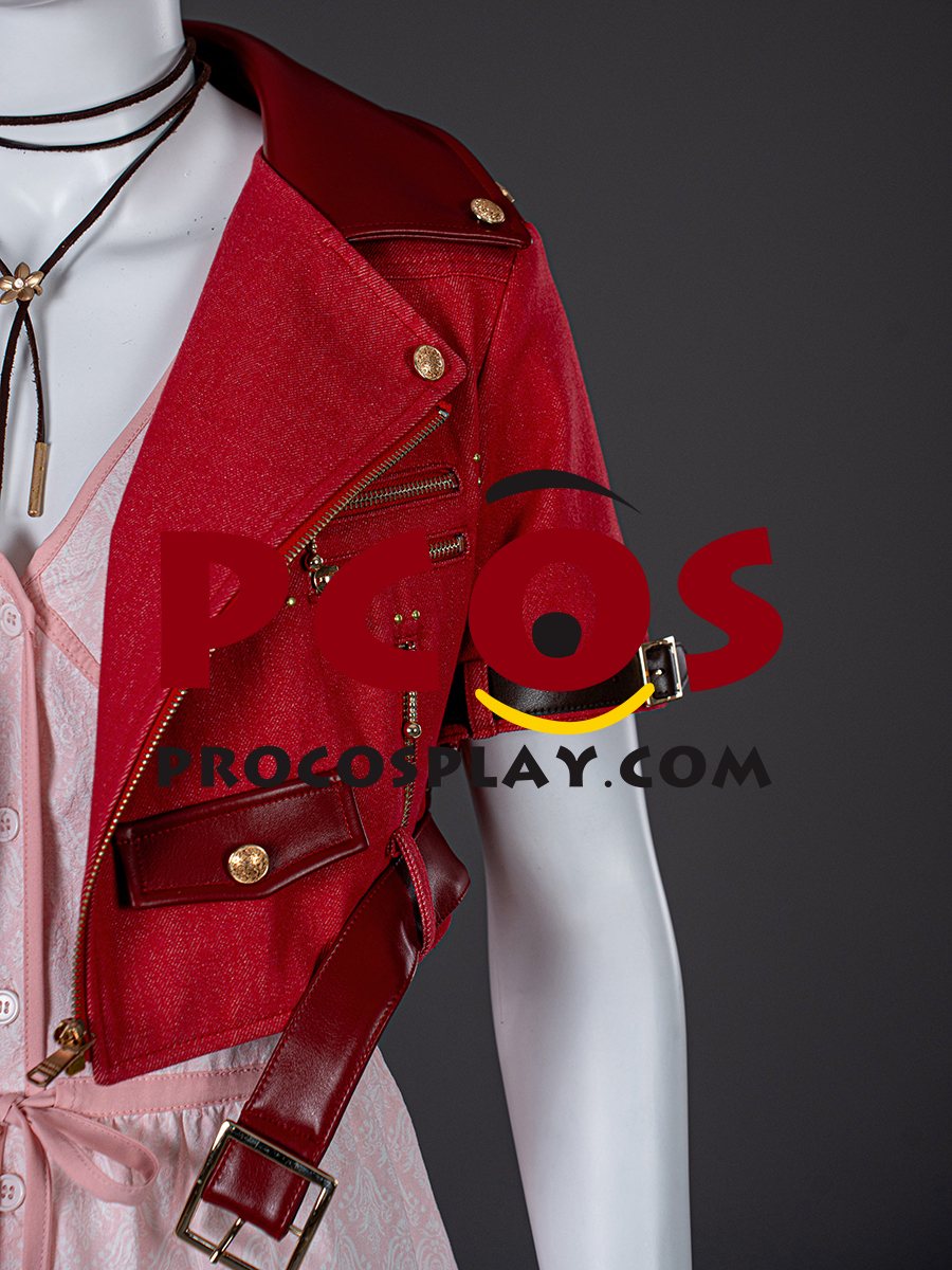 Ready to Ship Final Fantasy VII Rebirth Aerith Gainsborough Cosplay Costume C09173 AAA Version