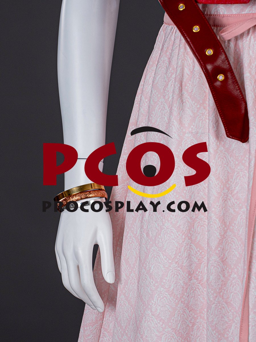 Ready to Ship Final Fantasy VII Rebirth Aerith Gainsborough Cosplay Costume C09173 AAA Version