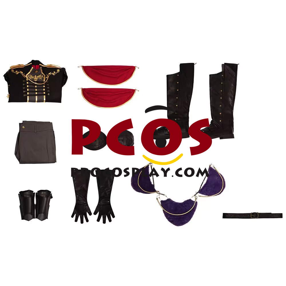 Final Fantasy VII Rebirth Young Sephiroth Cosplay Costume C09132