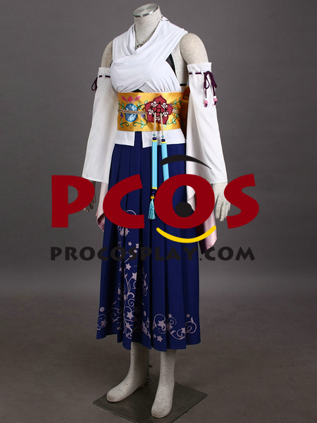 Final Fantasy Yuna Cosplay Costume mp001341-US
