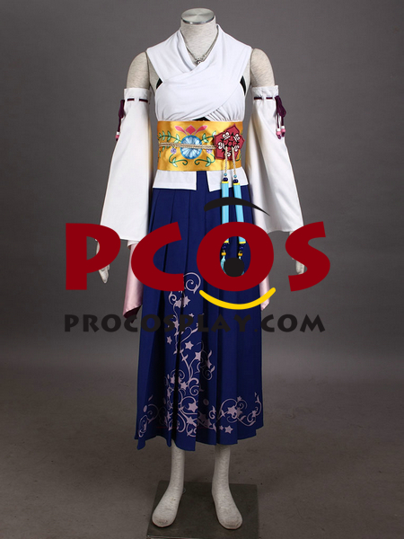 Final Fantasy Yuna Cosplay Costume mp001341-US