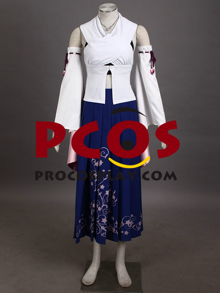 Final Fantasy Yuna Cosplay Costume mp001341-US