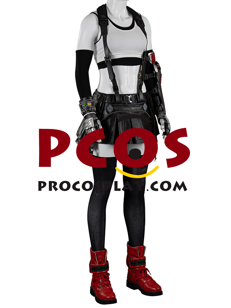 Ready to Ship Final Fantasy VII Rebirth Tifa Lockhart Cosplay Costume C09142 AA+