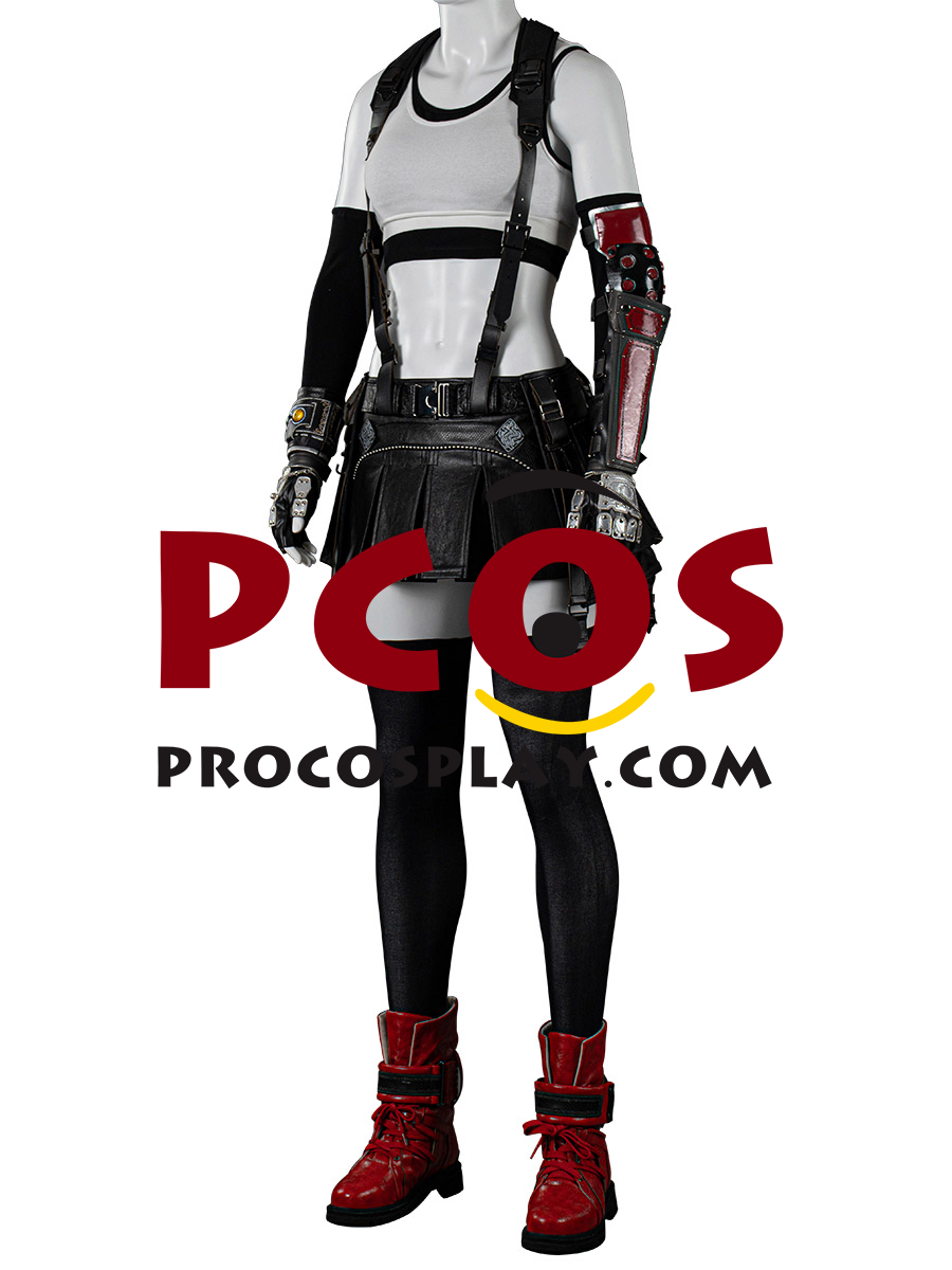 Ready to Ship Final Fantasy VII Rebirth Tifa Lockhart Cosplay Costume C09142 AA+