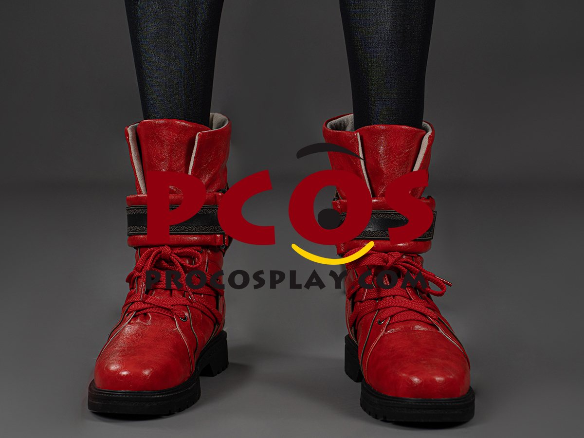 (image for) Ready to Ship Final Fantasy VII Rebirth Tifa Lockhart Cosplay Shoes C09142 AA+