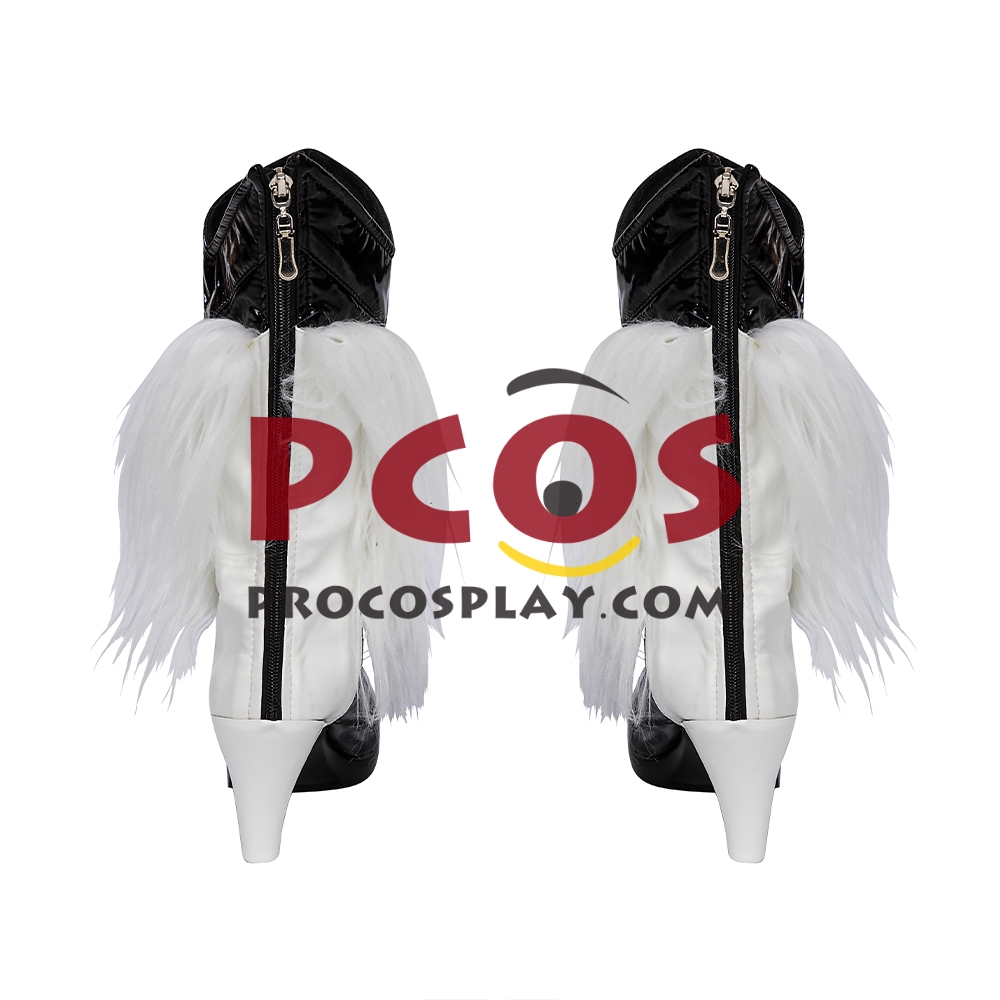 PS5 Game Black Cat Felicia Hardy Cosplay Boots C08770