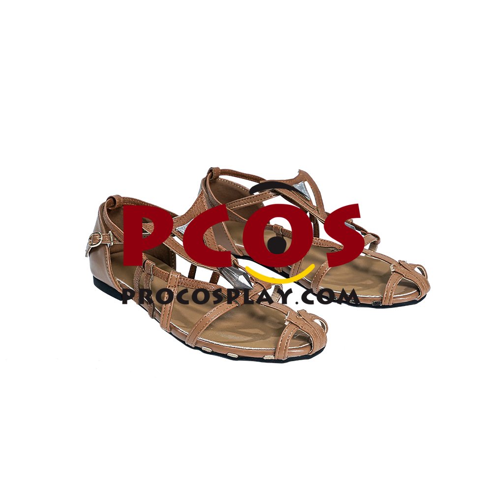 Ready to Ship The Legend of Zelda: Tears of the Kingdom Hyrule Princess Zelda Cosplay Shoes C08179