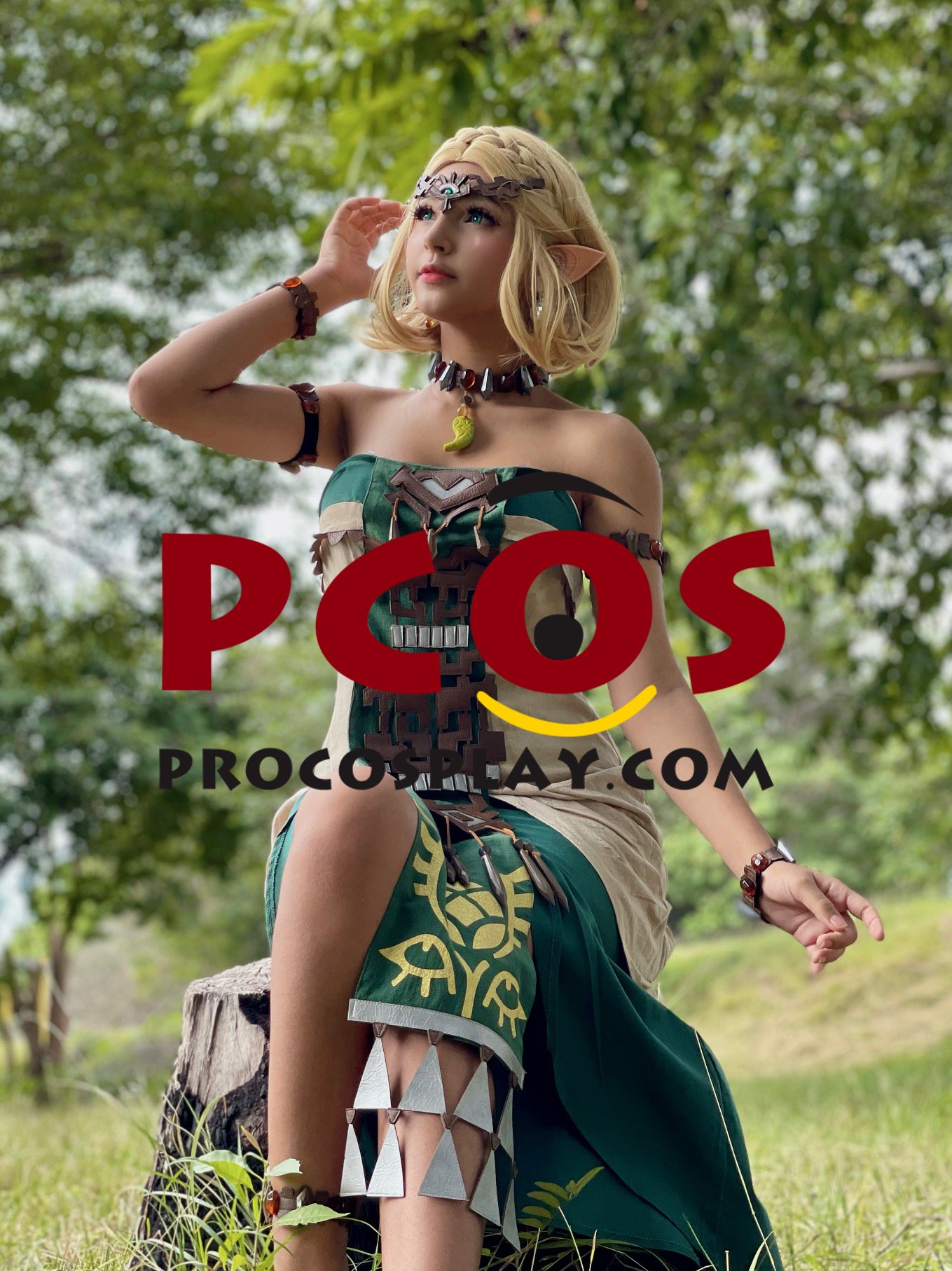 Ready to Ship The Legend of Zelda: Tears of the Kingdom Hyrule Princess Zelda Cosplay Costume C08179 (image for) Ready to Ship The Legend of Zelda: Tears of the Kingdom Hyrule Princess Zelda Cosplay Costume C08179