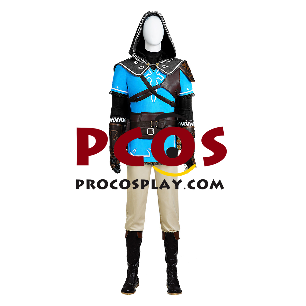 (image for) The Legend of Zelda: Tears of the Kingdom Link Cosplay Costume C07302S Upgrade Version