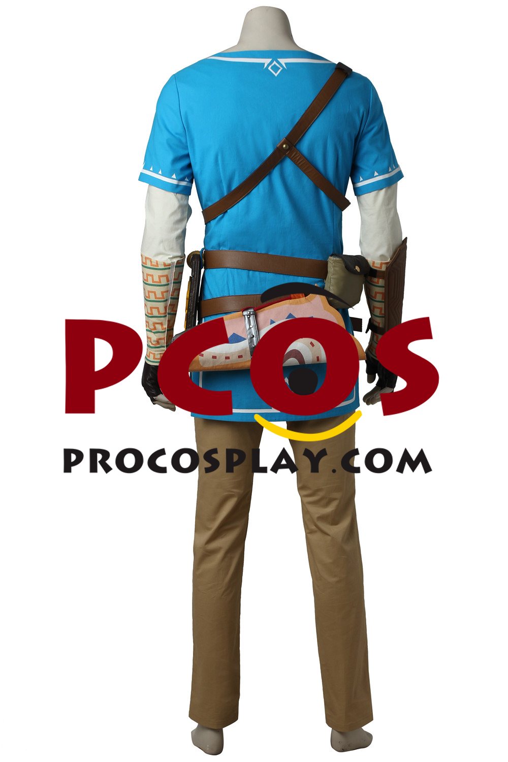 The Legend of Zelda: Breath of the Wild Link Champion's Tunic Upgraded Version Cosplay Costume C08021S