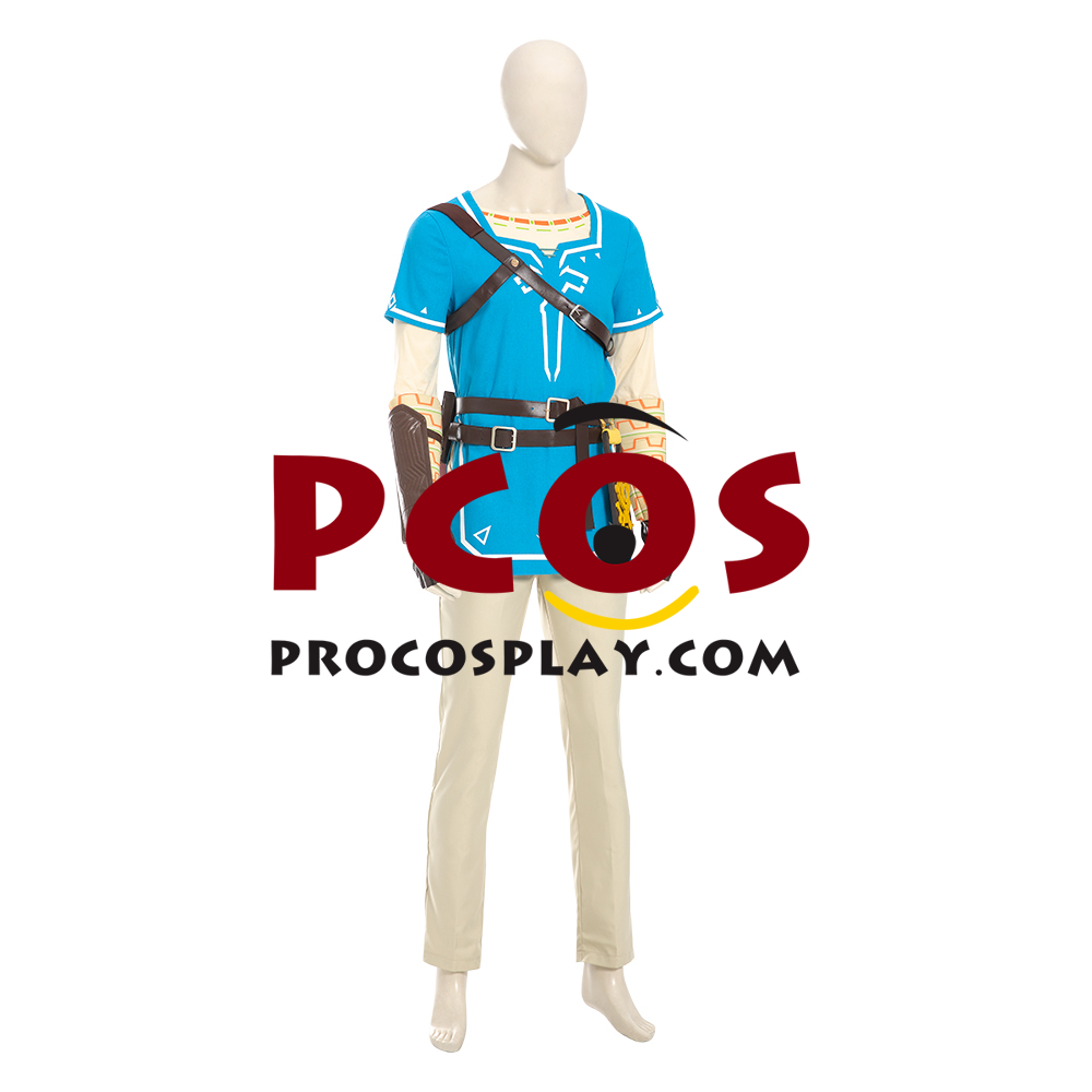 The Legend of Zelda: Breath of the Wild Link Champion's Tunic Cosplay Costume C08021
