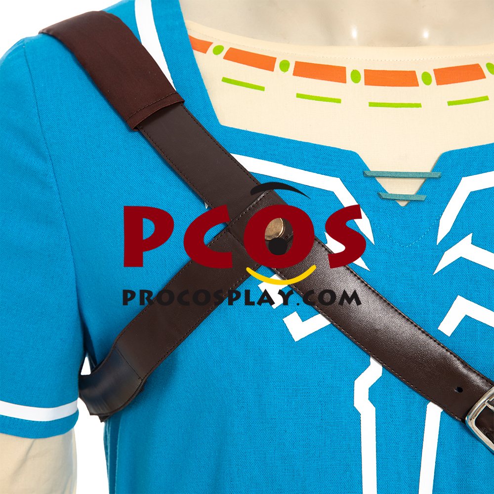 The Legend of Zelda: Breath of the Wild Link Champion's Tunic Cosplay Costume C08021