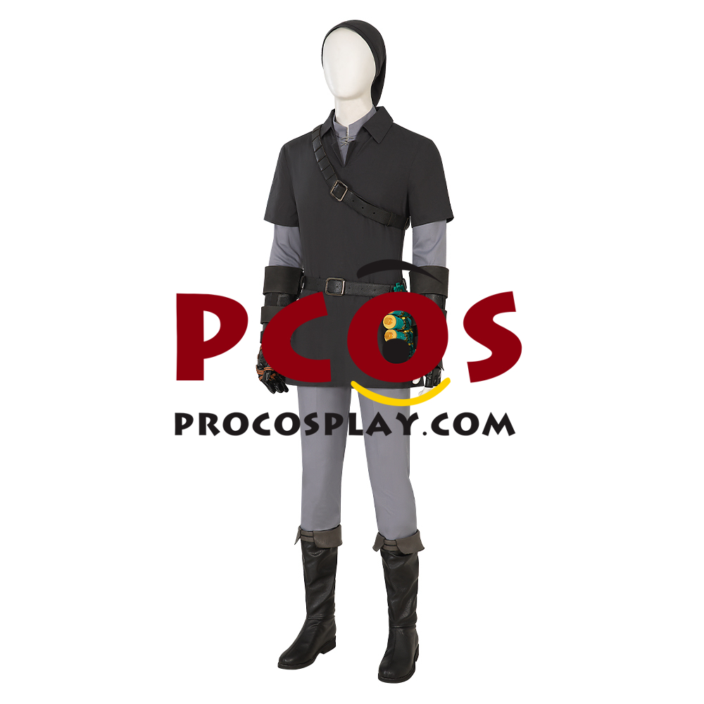 The Legend of Zelda: Tears of the Kingdom Link Dark Version Cosplay Costume C08300