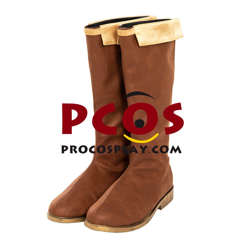 The Legend of Zelda: Breath of the Wild Link Champion's Tunic Cosplay Boots C08021