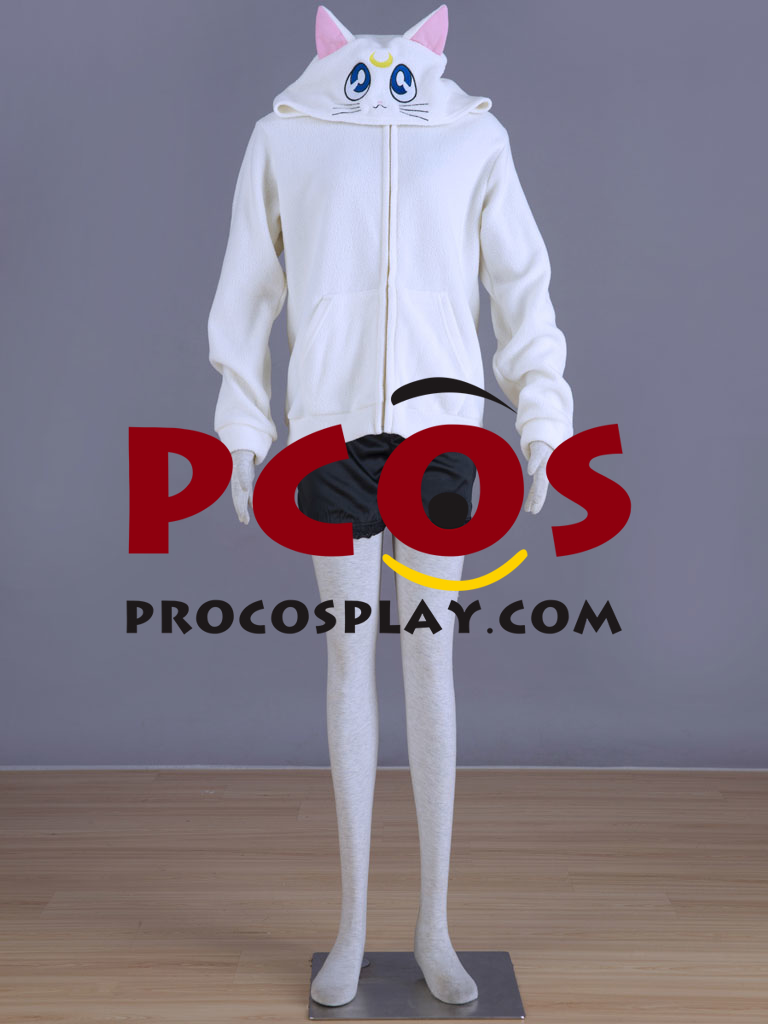 Moon Guardian Super S Kitten Polar Fleece Cosplay Costume mp002146 (image for) Moon Guardian Super S Kitten Polar Fleece Cosplay Costume mp002146