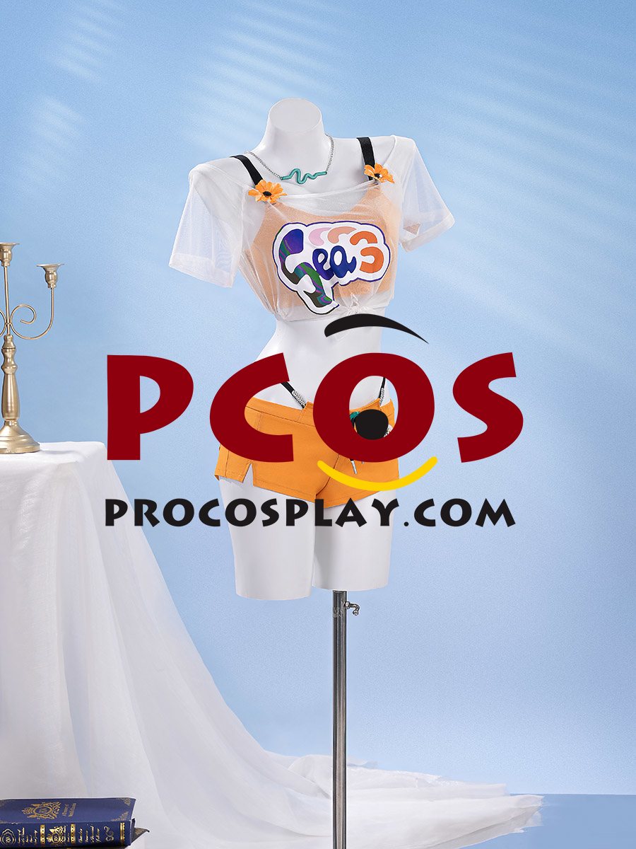 Zenless Zone Zero Belle Cosplay Costume Summer Version C09488
