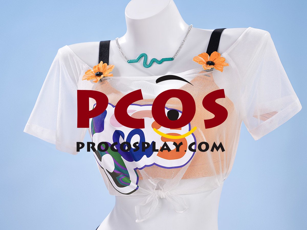 Zenless Zone Zero Belle Cosplay Costume Summer Version C09488
