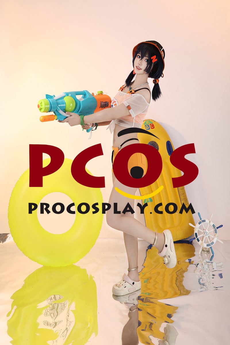 Zenless Zone Zero Belle Cosplay Costume Summer Version C09577