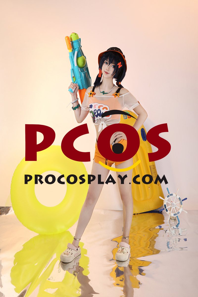 Zenless Zone Zero Belle Cosplay Costume Summer Version C09577