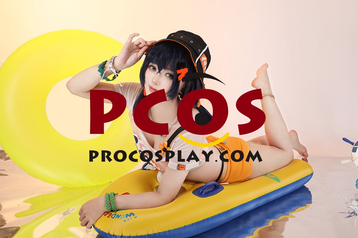 Zenless Zone Zero Belle Cosplay Costume Summer Version C09577