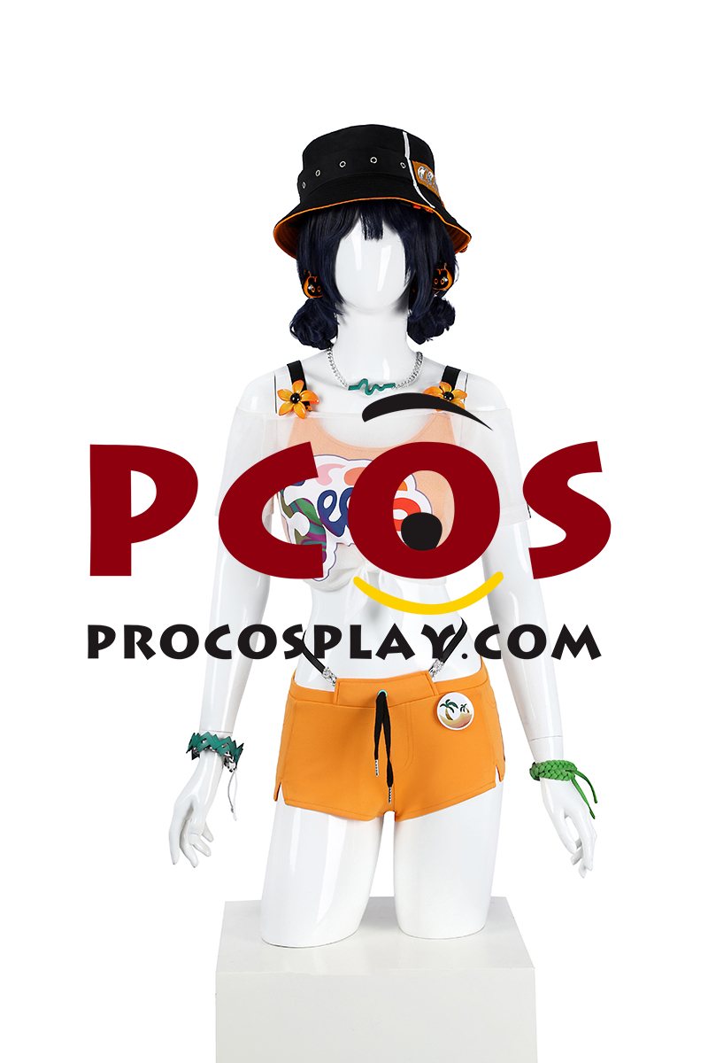 Zenless Zone Zero Belle Cosplay Costume Summer Version C09577