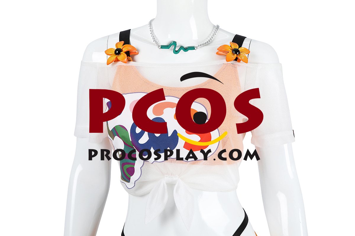 Zenless Zone Zero Belle Cosplay Costume Summer Version C09577