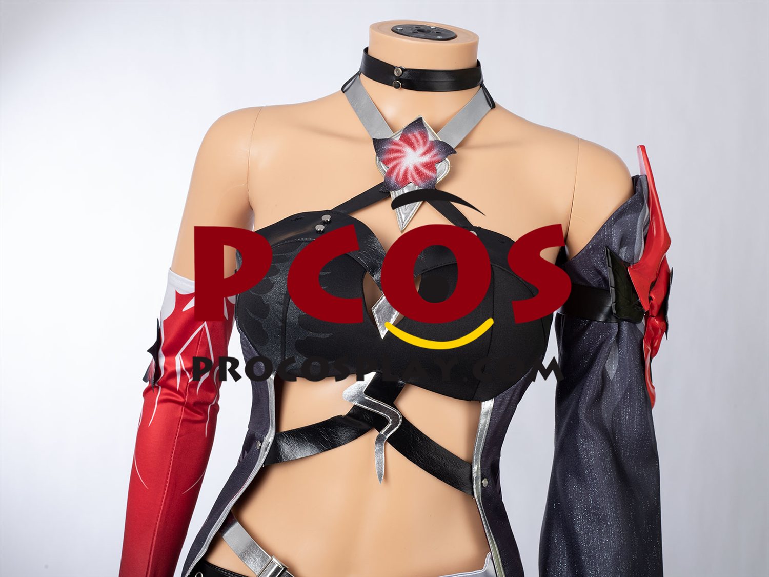 Game Honkai: Star Rail Raiden Bosenmori Mei Cosplay Costume C09025E-B Red Version