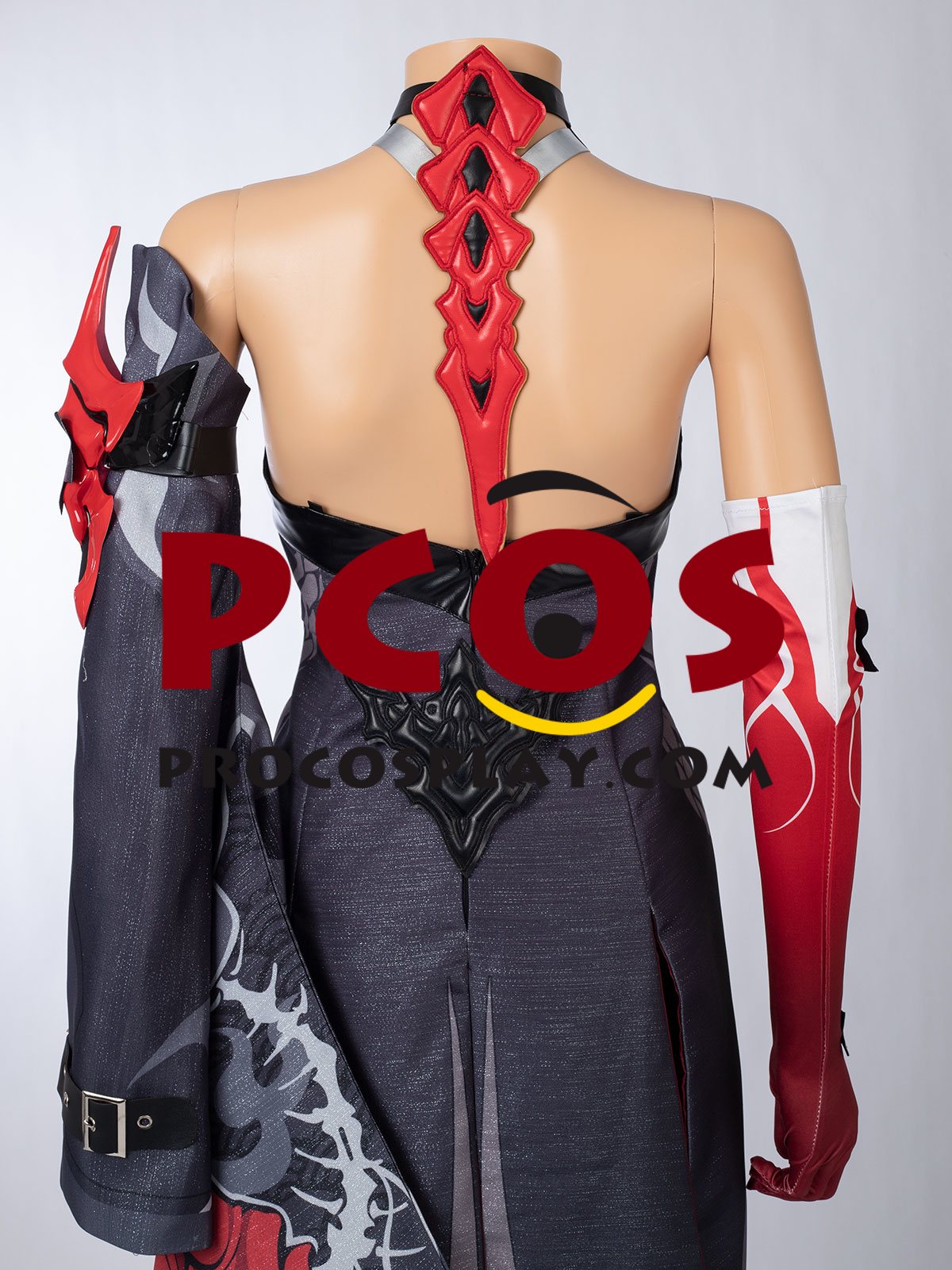Game Honkai: Star Rail Raiden Bosenmori Mei Cosplay Costume C09025E-B Red Version