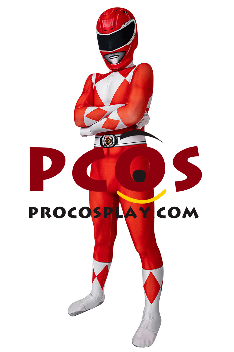 Rangers Power Rangers Tyranno Ranger Geki Cosplay Jumpsuit for Kids C00505