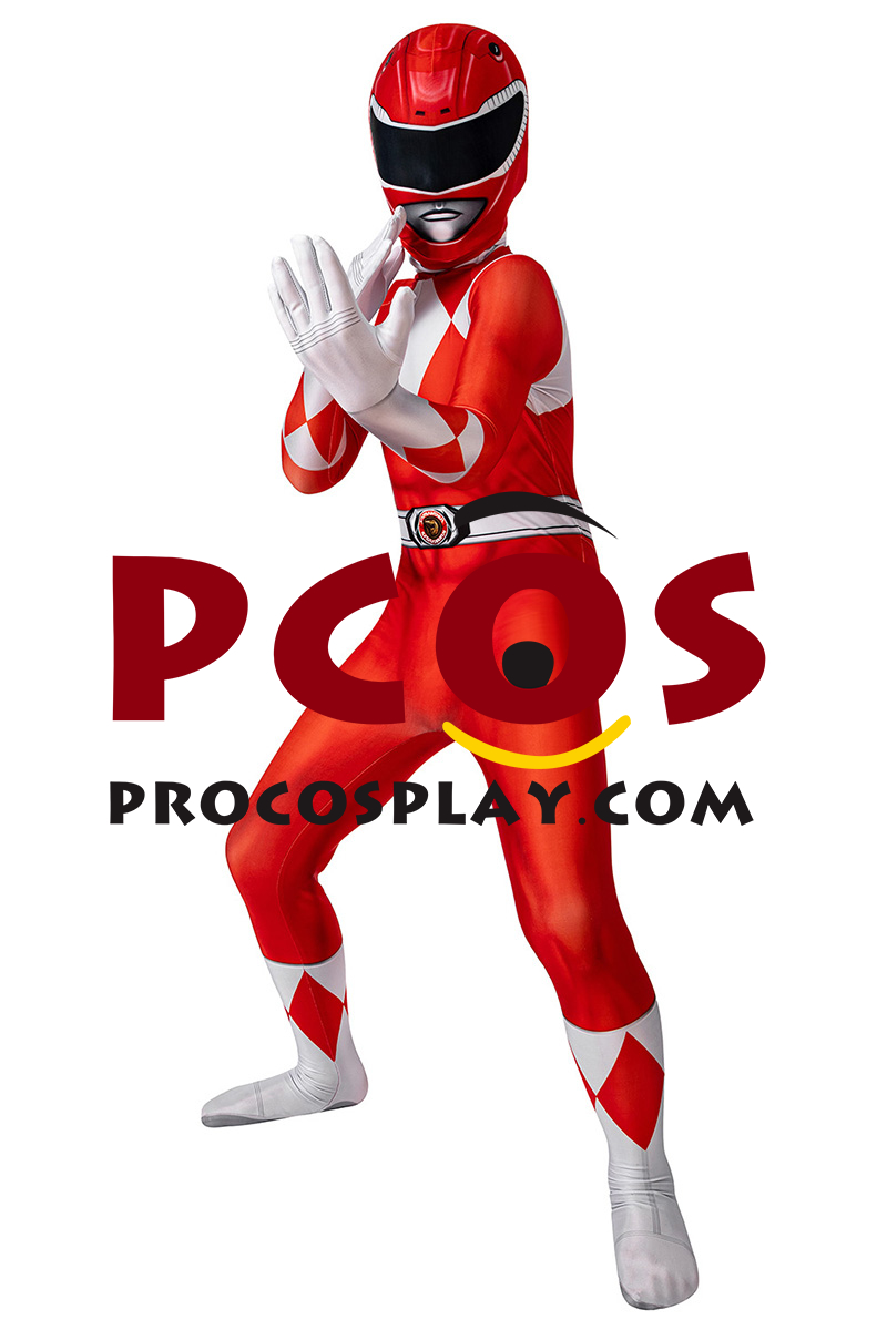 Rangers Power Rangers Tyranno Ranger Geki Cosplay Jumpsuit for Kids C00505