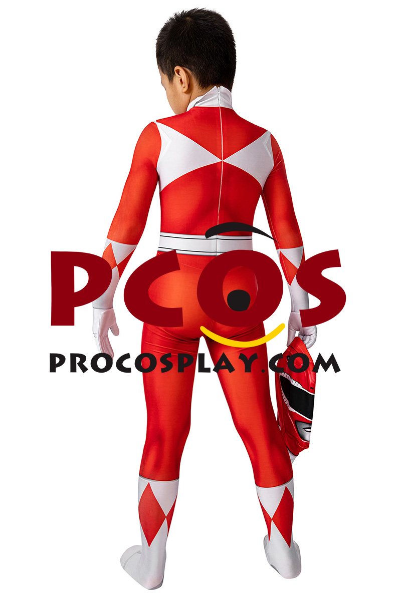 Rangers Power Rangers Tyranno Ranger Geki Cosplay Jumpsuit for Kids C00505