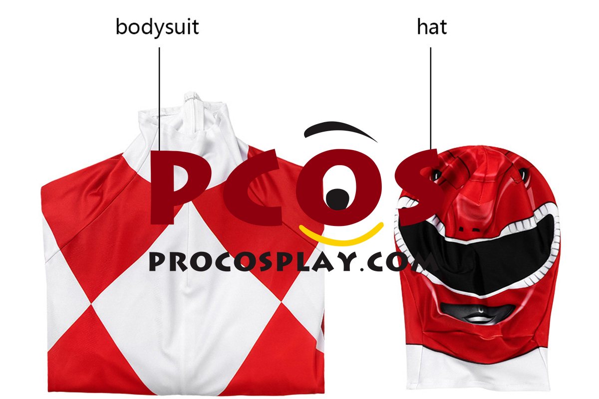Rangers Power Rangers Tyranno Ranger Geki Cosplay Jumpsuit for Kids C00505
