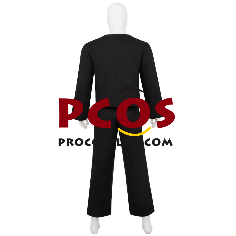 Movie Mighty Morphin Power Rangers Zack Black Ranger Ninja Cosplay Costume C08796