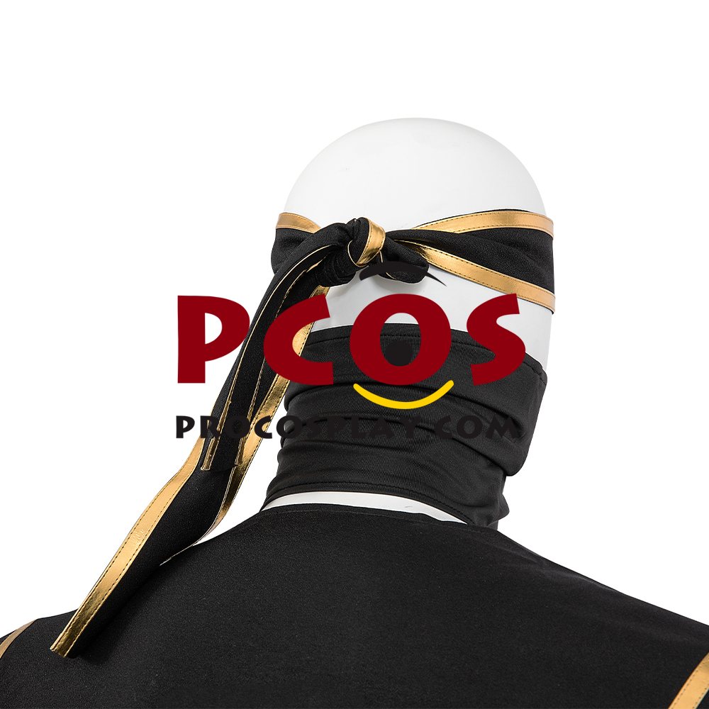 Movie Mighty Morphin Power Rangers Zack Black Ranger Ninja Cosplay Costume C08796