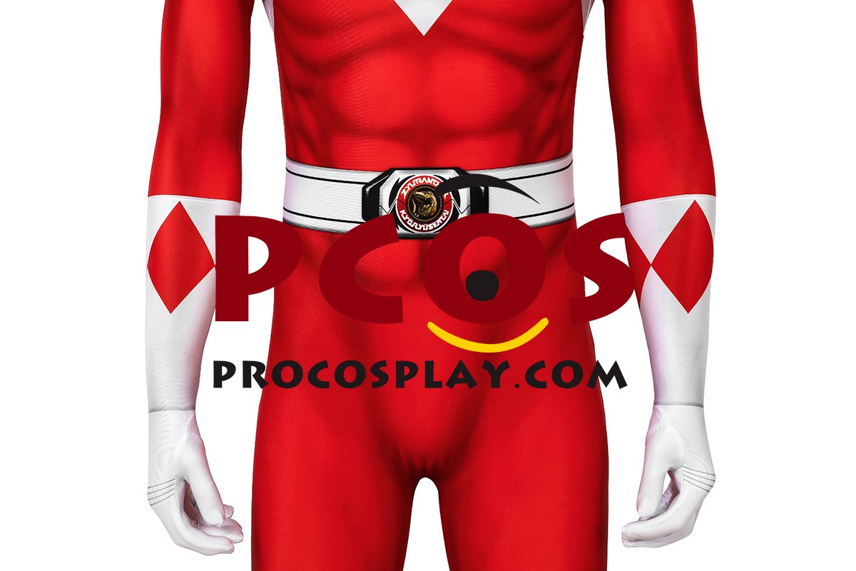 Rangers Power Rangers Tyranno Ranger Geki Cosplay Jumpsuit mp005958
