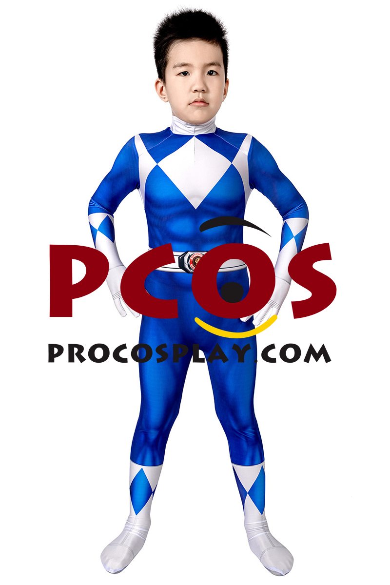 Rangers Power Rangers Tricera Ranger Dan Cosplay Jumpsuit for Kids C00507