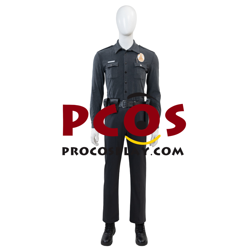 2023 Mortal Kombat 1 Terminator T1000 Cosplay Costume C09425 (image for) 2023 Mortal Kombat 1 Terminator T1000 Cosplay Costume C09425