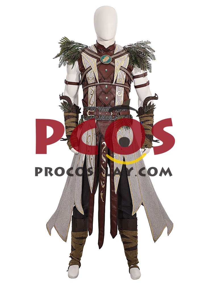 Baldur's Gate 3 Halsin Cosplay Costume C09164 (image for) Baldur's Gate 3 Halsin Cosplay Costume C09164