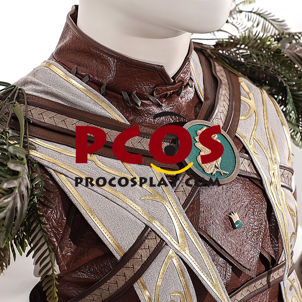 Baldur's Gate 3 Halsin Cosplay Costume C09164