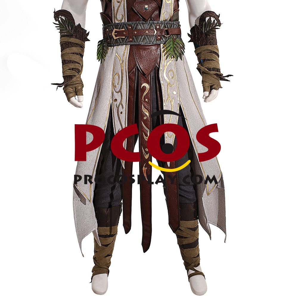 Baldur's Gate 3 Halsin Cosplay Costume C09164