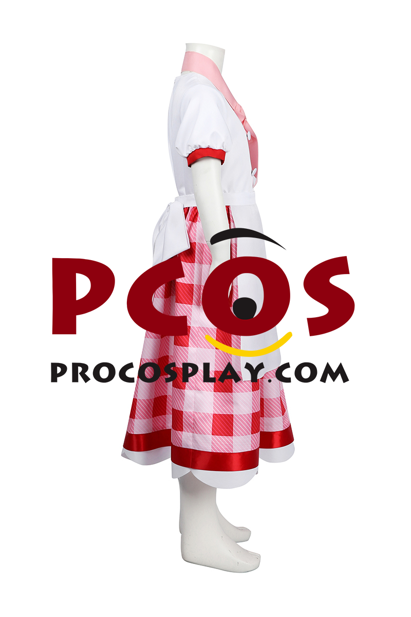 Princess Peach: Showtime Pastry Chef Peach Cosplay Costume Child Version C08957