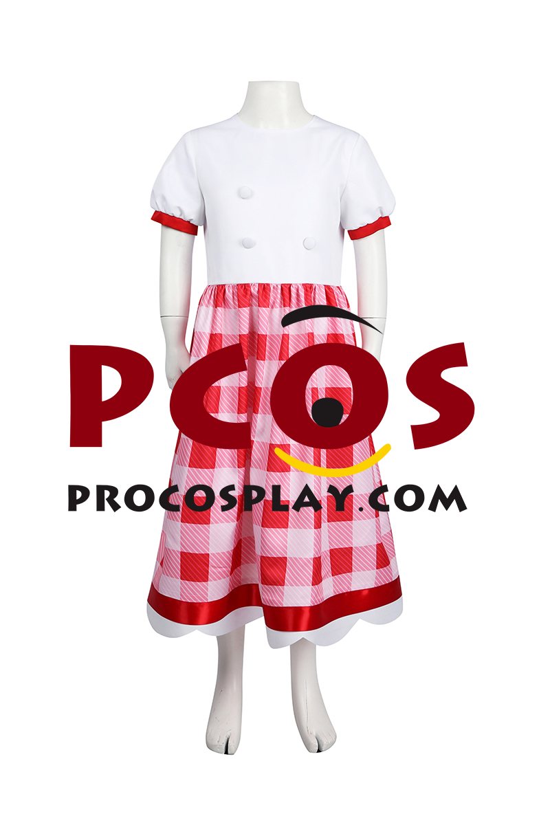 Princess Peach: Showtime Pastry Chef Peach Cosplay Costume Child Version C08957