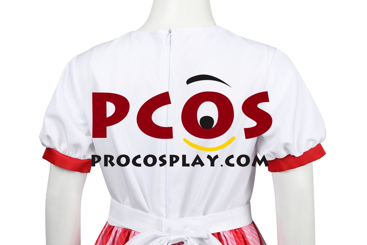 Princess Peach: Showtime Pastry Chef Peach Cosplay Costume Child Version C08957