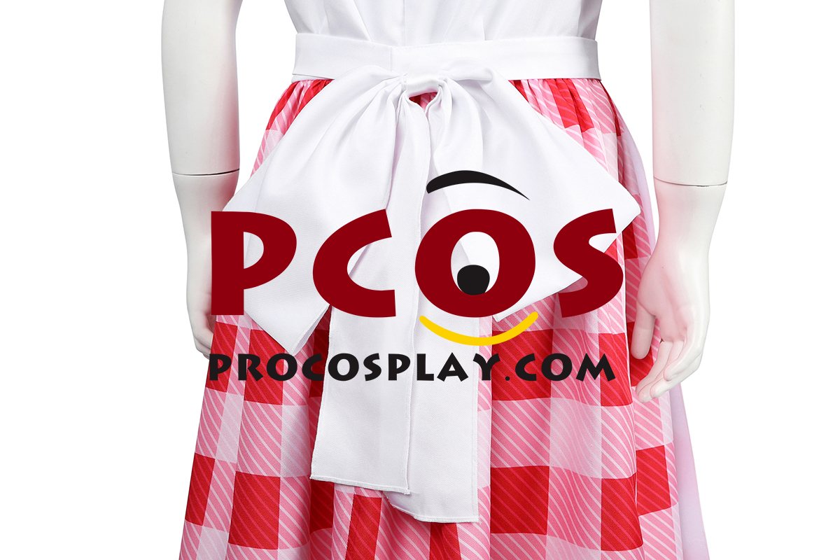 Princess Peach: Showtime Pastry Chef Peach Cosplay Costume Child Version C08957