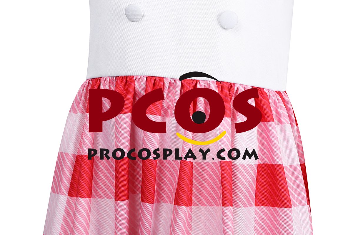 Princess Peach: Showtime Pastry Chef Peach Cosplay Costume Child Version C08957